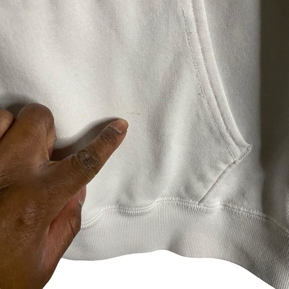 Abercrombie & Fitch Off-White Pride Love Flip Sequin Sweatshirt Hoodie - Picture 14 of 14